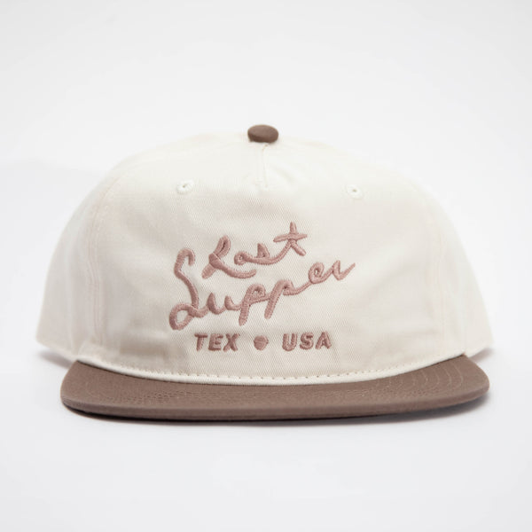 Last Supper Embroidered Script Cap