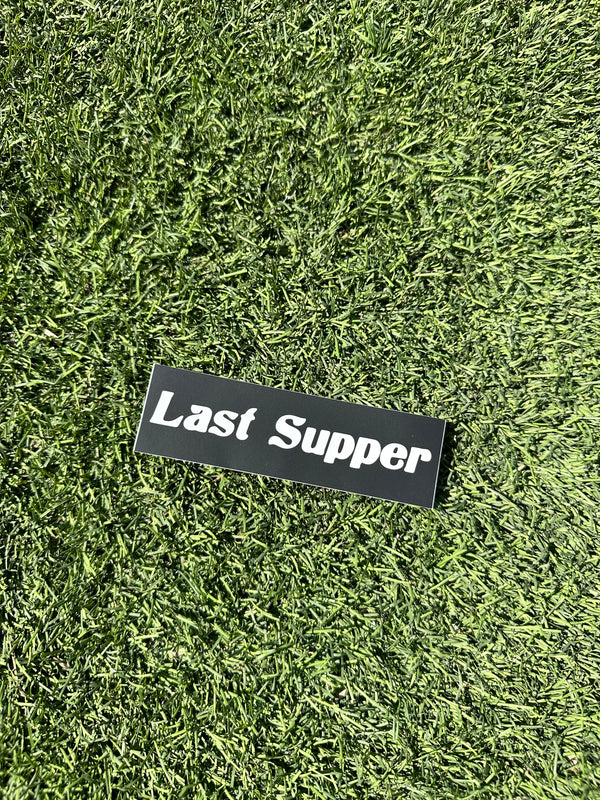 Last Supper Logo Sticker