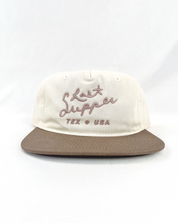 Last Supper Embroidered Script Cap