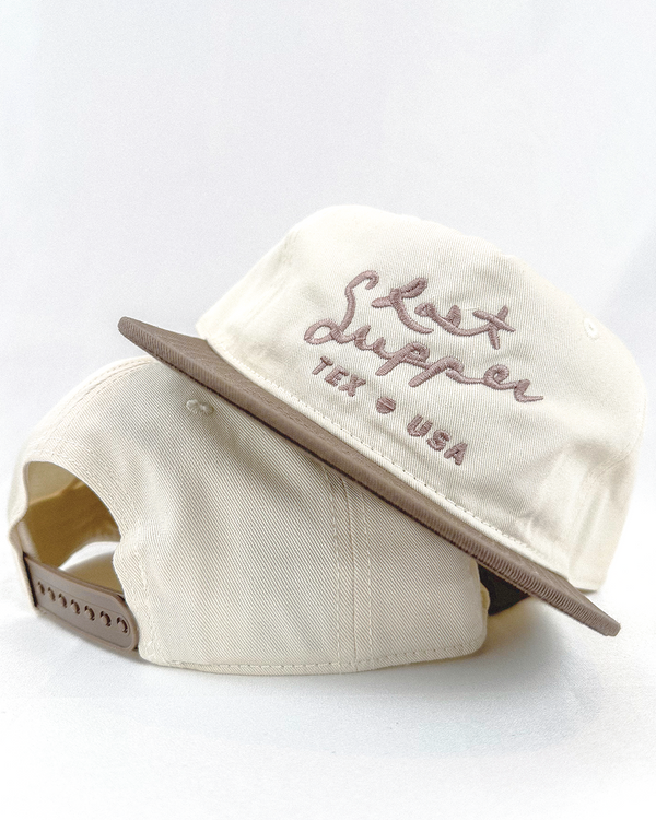 Last Supper Embroidered Script Cap